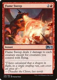 Flame Sweep - Foil
