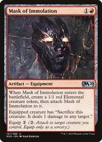 Mask of Immolation - Foil