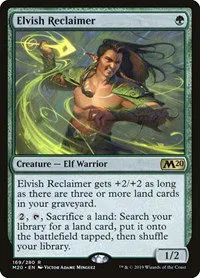 Elvish Reclaimer - Foil