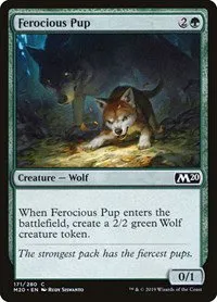 Ferocious Pup - Foil