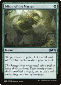 Might of the Masses - Foil