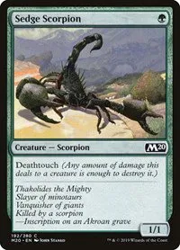 Sedge Scorpion - Foil