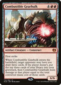 Combustible Gearhulk - Foil