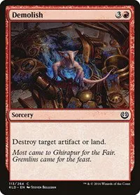 Demolish - Foil
