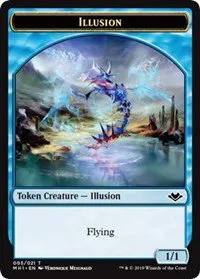Illusion // Construct Double-Sided Token