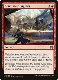 Start Your Engines - Foil