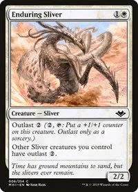 Enduring Sliver - Foil Enduring Sliver