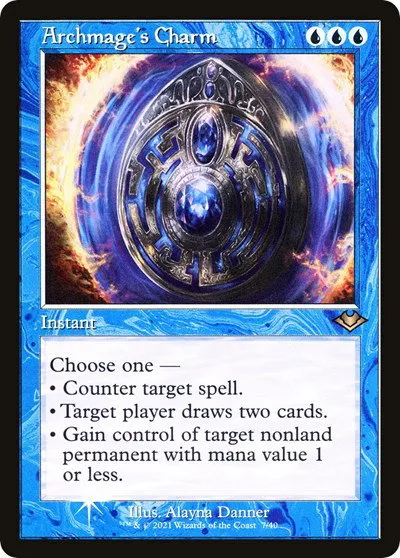 Archmage's Charm - Retro Frame