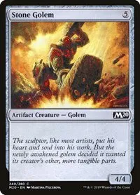 Stone Golem - Foil