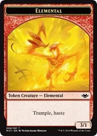 Elemental Token - Foil Elemental Token
