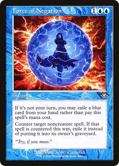 Force of Negation - Retro Frame