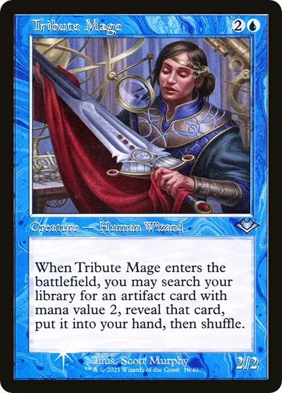 Tribute Mage - Retro Frame
