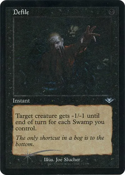 Defile - Retro Frame Foil Etched