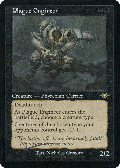 Plague Engineer - Retro Frame Foil Etched