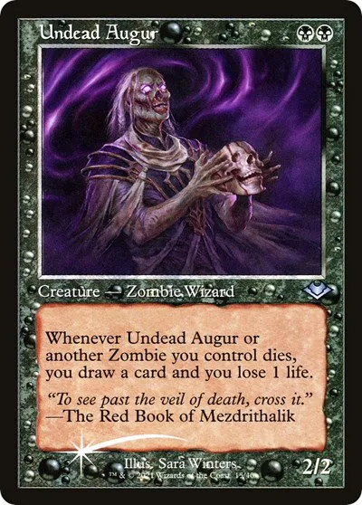 Undead Augur - Retro Frame