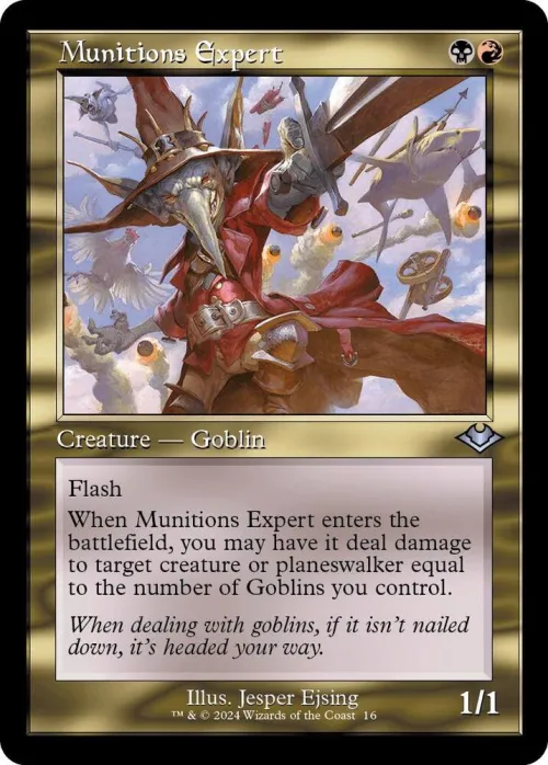 Munitions Expert - Retro Frame Munitions Expert