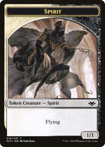 Spirit // Golem Double-Sided Token