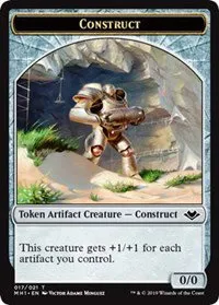 Construct Token - Foil Construct Token