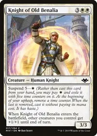 Knight of Old Benalia - Foil Knight Of Old Benalia