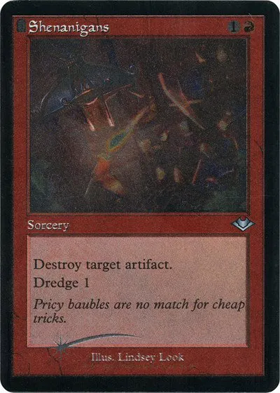 Shenanigans - Retro Frame Foil Etched