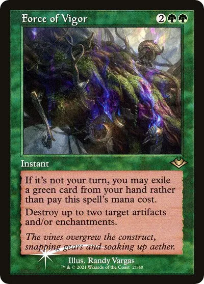 Force of Vigor - Retro Frame