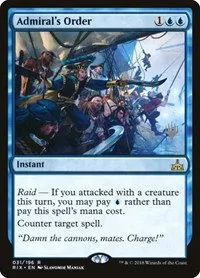 Admiral's Order - Foil