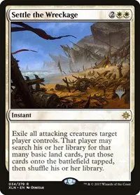 Settle the Wreckage - Foil Settle The Wreckage