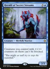 Herald of Secret Streams - Foil Herald Of Secret Streams