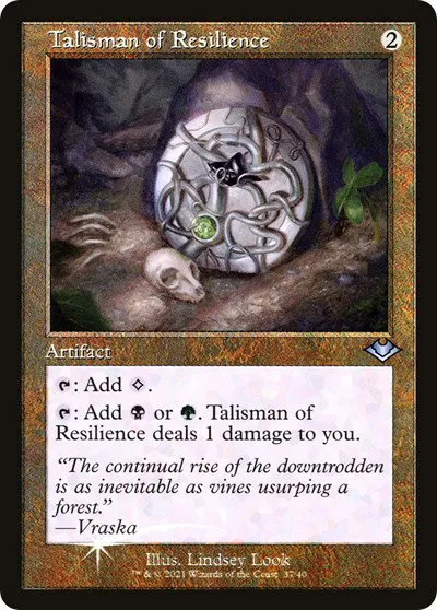 Talisman of Resilience - Retro Frame