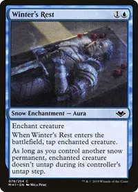 Winter's Rest - Foil