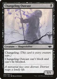 Changeling Outcast - Foil