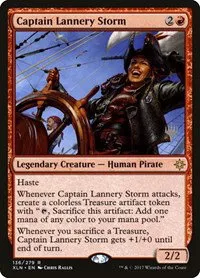 Captain Lannery Storm - Foil Captain Lannery Storm