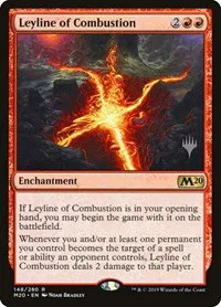 Leyline of Combustion - Foil