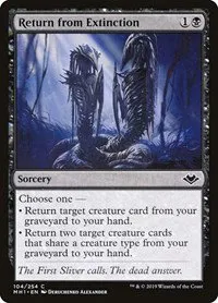 Return from Extinction - Foil