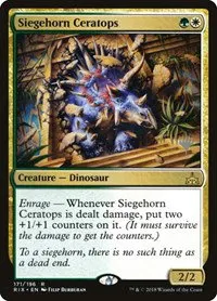 Siegehorn Ceratops - Foil