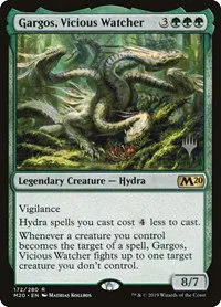 Gargos, Vicious Watcher - Foil Gargos Vicious Watcher