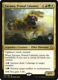 Zacama, Primal Calamity - Foil
