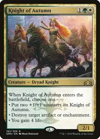 Knight of Autumn - Foil