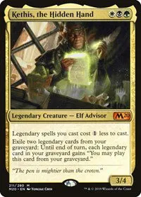 Kethis, the Hidden Hand - Foil Kethis The Hidden Hand