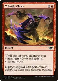 Volatile Claws - Foil