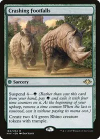 Crashing Footfalls - Foil