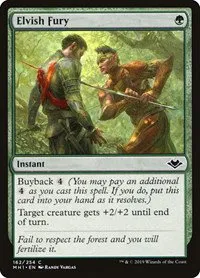 Elvish Fury - Foil