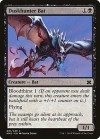Duskhunter Bat - Foil