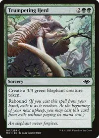 Trumpeting Herd - Foil