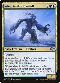 Abominable Treefolk - Foil