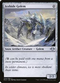 Icehide Golem - Foil