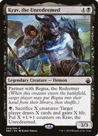 Krav, the Unredeemed - Foil