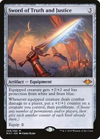 Sword of Truth and Justice - Foil