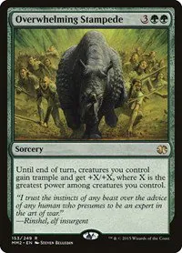 Overwhelming Stampede - Foil