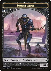 Zombie Army Token - Normal Zombie Army Token